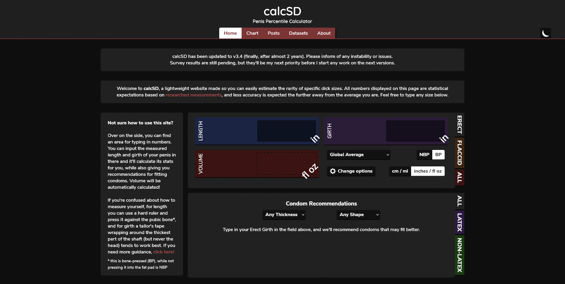 CalcSD Calculator Interface - Statistical analysis and data visualization features